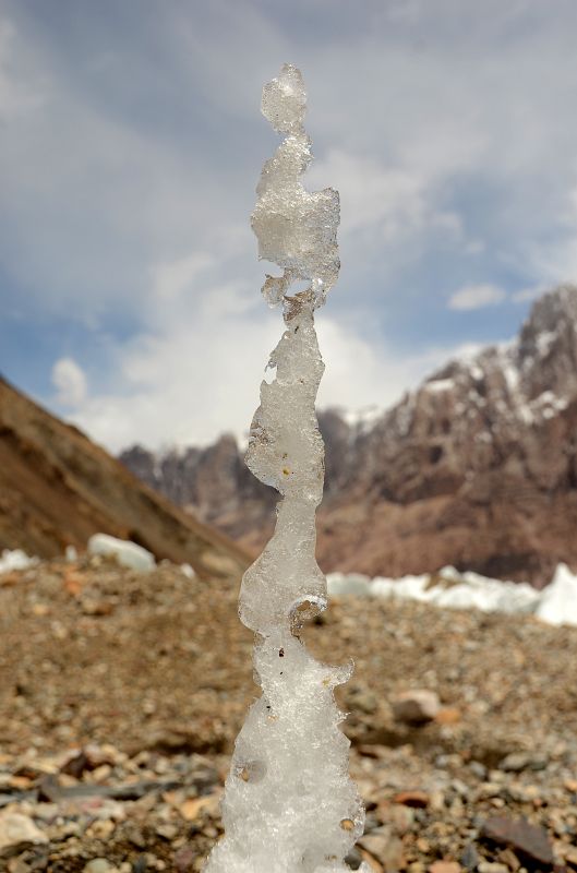 18 The Church Steeple Penitente Close Up On The Gasherbrum North Glacier In China 